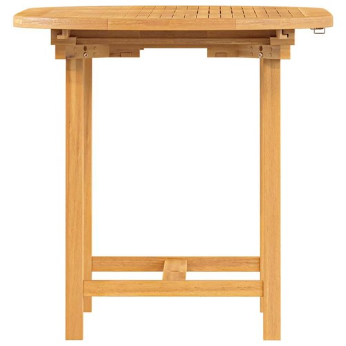 Wooden Garden Table Outdoor Furniture Patio Extendable Tables With Parasol Hole - Picture 8 of 10