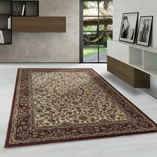 Orientteppich Orientalisch Design Klassisch Ornament Teppich Wohnzimmer Creme