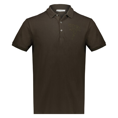 Versace Collection Medusa Head Polo Shirt Khaki Size XLarge
