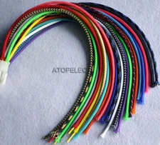 2-10m 3MM Wide TIGHT Braided PET Expandable Sleeving Cable Wire Sheath Mesh Loom