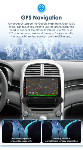 ANDROID 13 CARPLAY RADIO FITCHEVROLET MALIBU 2012-2015 CAR STEREO GPS NAVI WIFI - Picture 7 of 22