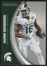 2016 Panini Collegiate Michigan State Aaron Burbridge Silver Parallel #11