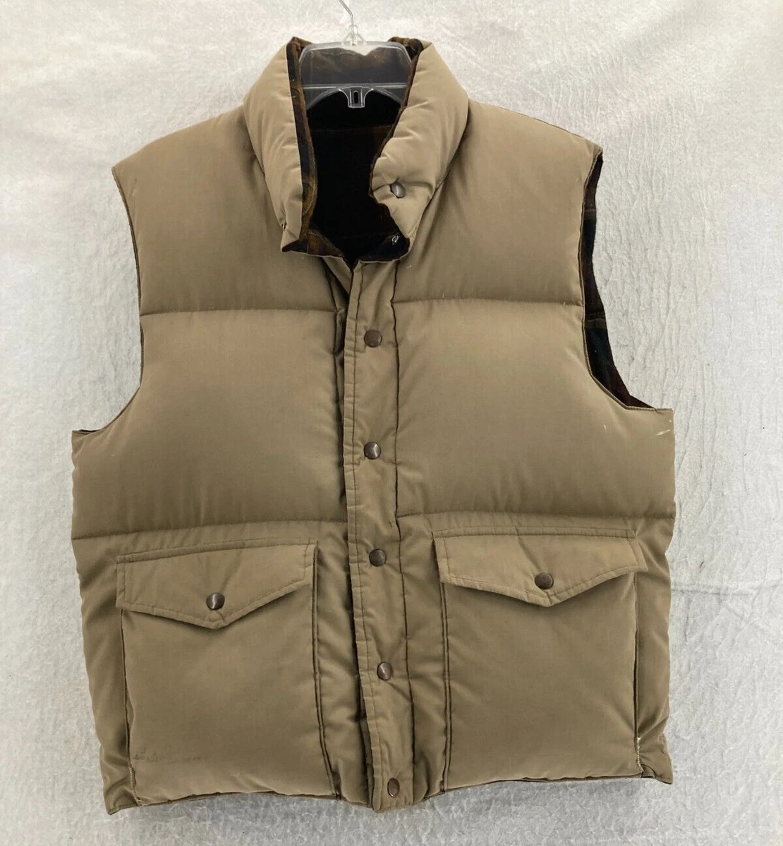 Vintage Gordon  Ferguson Mens Denim Cargo Field Safari Vest Size XLT  empdgovmy