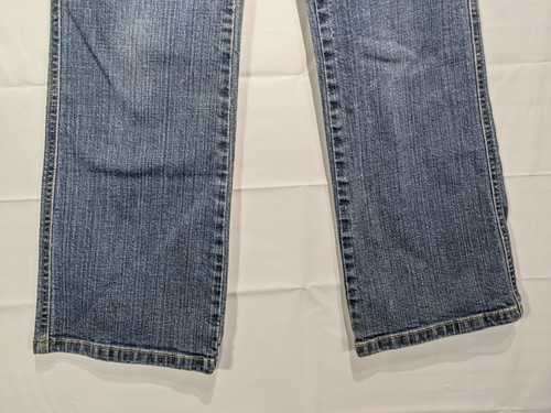 DISNEY Girl's Light Wash Adjust Waist Reg Fit Straight Leg Stretch Jeans size 12 - Picture 4 of 11