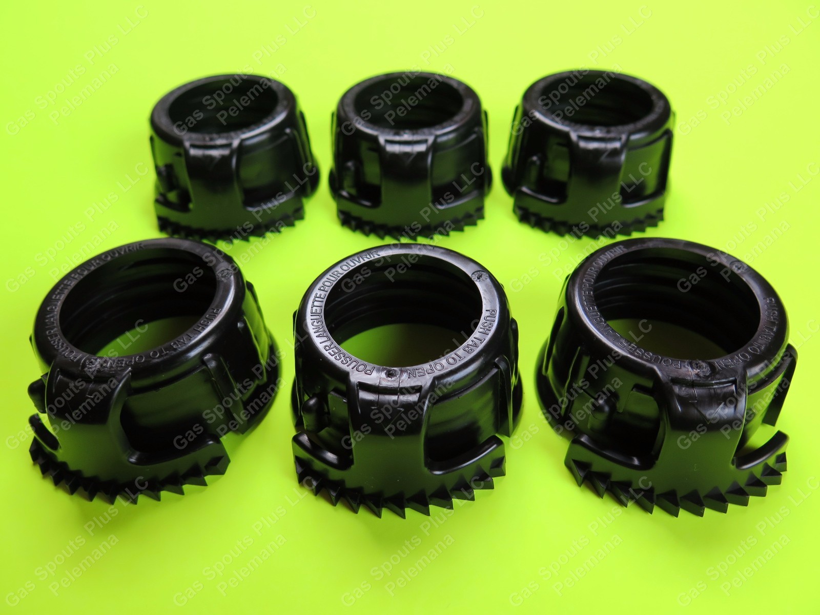 6 WEDCO Gas Can SCREW CAP COLLARS 84004cr 5 Gallon Briggs Stratton