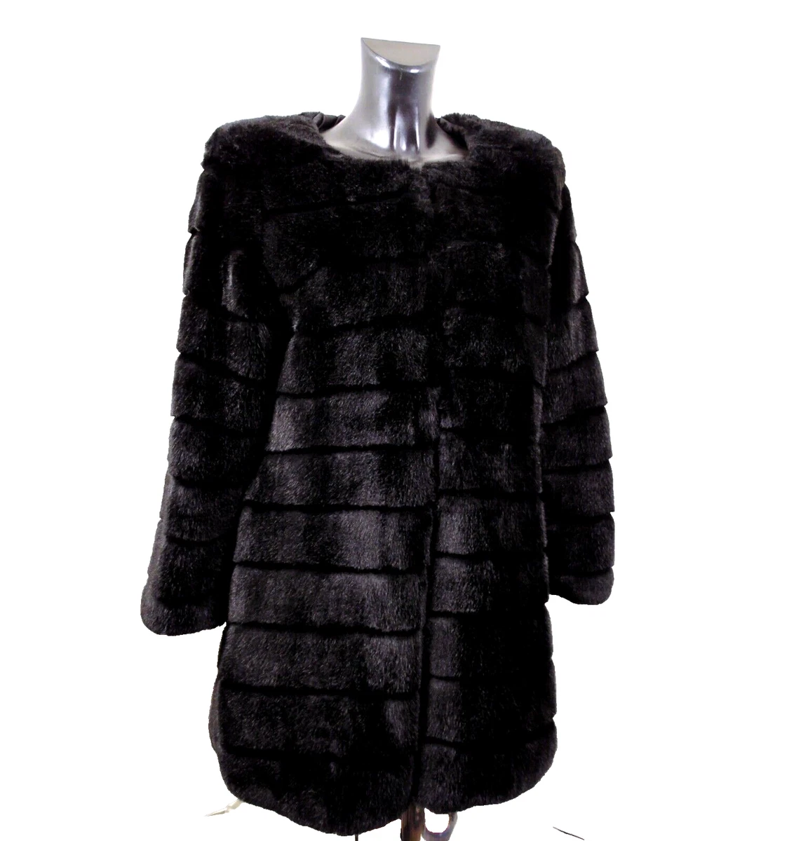 Cappotto senza top collo donna