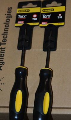 New Stanley Torx T10 T20 Screwdriver
