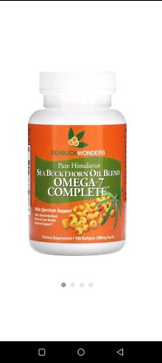 Sea Buckthorn Oil Blend, Omega-7 Complete, Sanddornölmischung, pflanzliche...