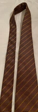 PRONTOMONDO PRONTO MONDO Neck Tie  Geometrical Design Made Italy 100% Silk VTG