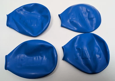 NWOT Dog Boots PAWZ Disposable Reusable Medium Blue Rubber 4 Pack NEW - Image 1 of 4