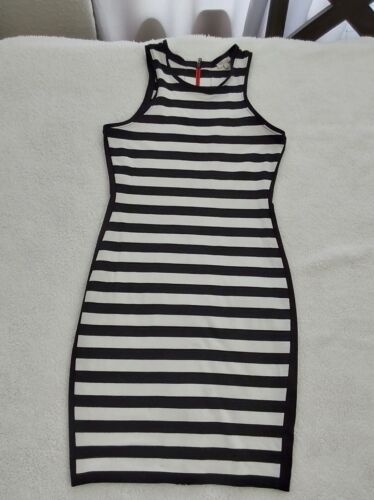 Rachel Dress Women's Size Small Sleeveless Striped Full Zip Back Summer - Picture 3 of 9