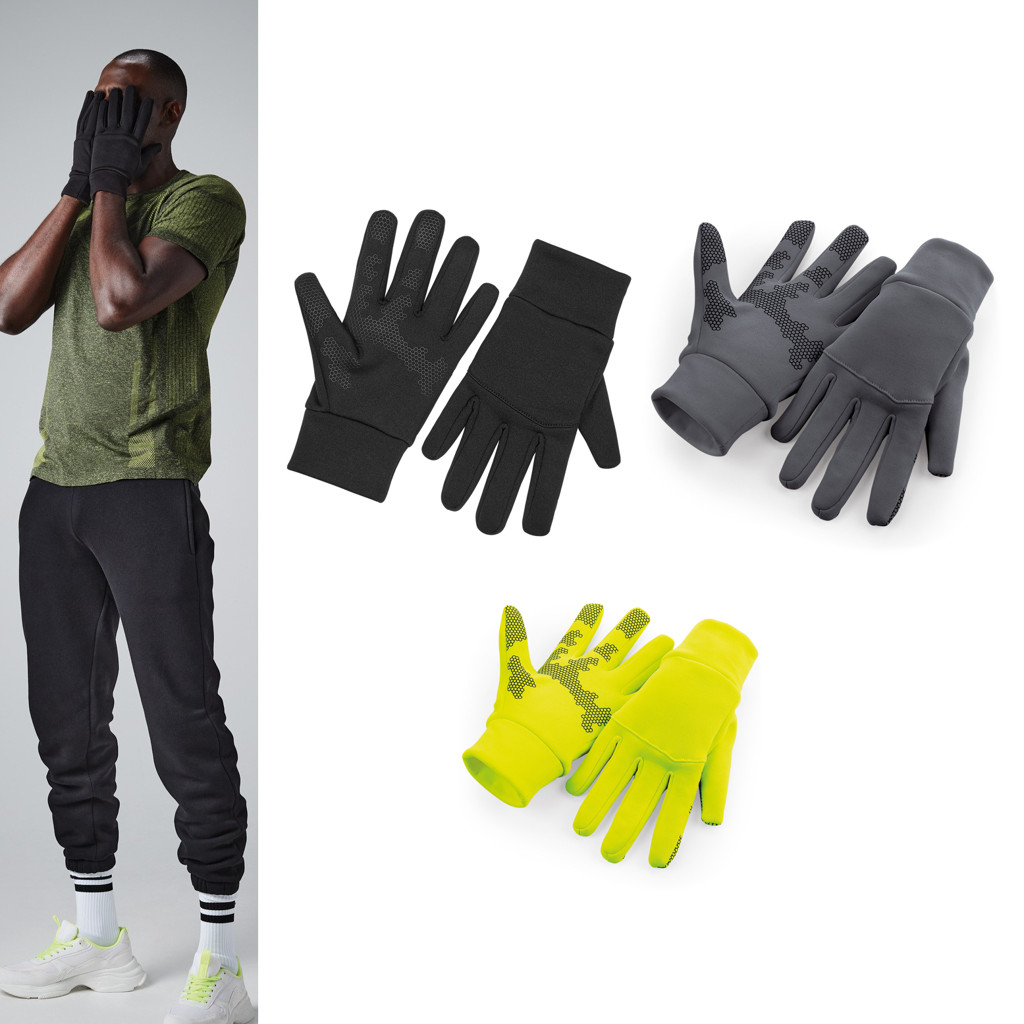 Guantes Beechfield Softshell Sports Tech - Tela transpirable ligera