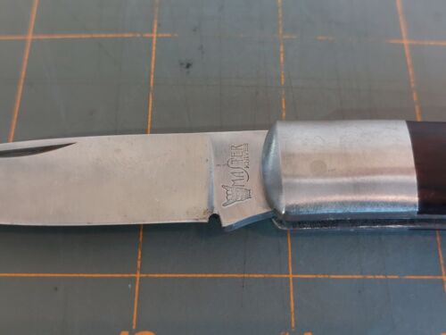 Master Knives brand lockback folding pocket knife Devil Face Logo - Picture 2 of 7