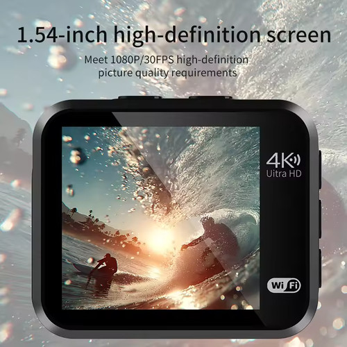 4K WiFi Anti-Shake Action Camera Waterproof Sport HD GoPro Underwater Cam Remote