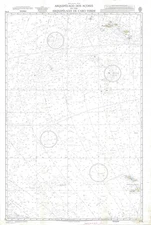 4115 Arquipelago Dos Acores De Cabo Verde North Atlantic Ocean Chart Admiralty