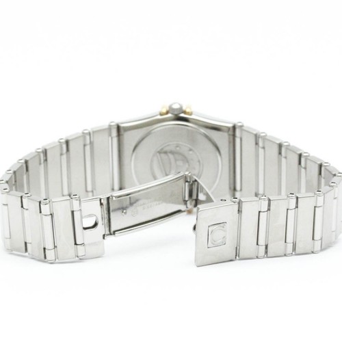 Omega Constellation K18 Gold Stainless Steel Quartz Women'S Watch 795.1080 - 第 5/8 張圖片