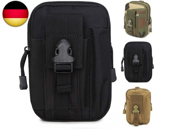 Zhaoco Taktische HüFttaschen, Nylon MilitäR Kompakt Molle EDC Handytasche G-image