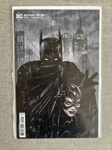 Batman '89 #5 Adam Hughes Cardstock Variant Cover (DC Comics June 2022)