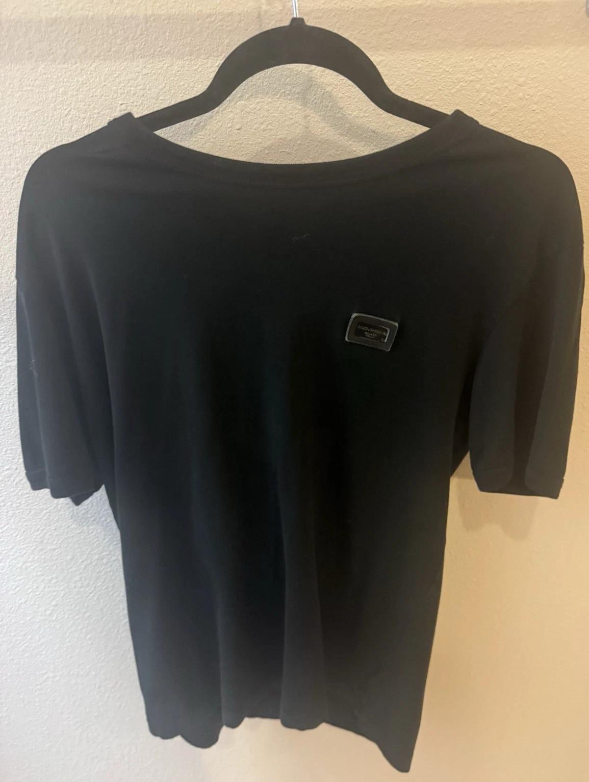 Dolce & Gabbana sz 50 Mens Black tee shirt