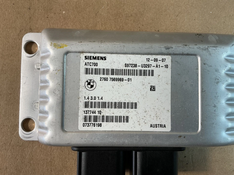 Módulo de control de caja de transferencia BMW X5 2007-2013 2760 7569969-01 OEM Foto 4 de 4