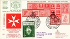 Dr Jim Stamps Sovereign Military Order Of Malta 1966 Magistral Post Fdc Kimcover