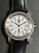 Orologio BULGARI Solo tempo ref. ST35S Quartz + scatola e garanzia