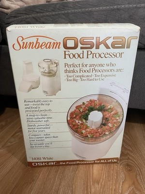Vintage Sunbeam Oskar 14081 Food Processor Chopper Made in France Free Ship
