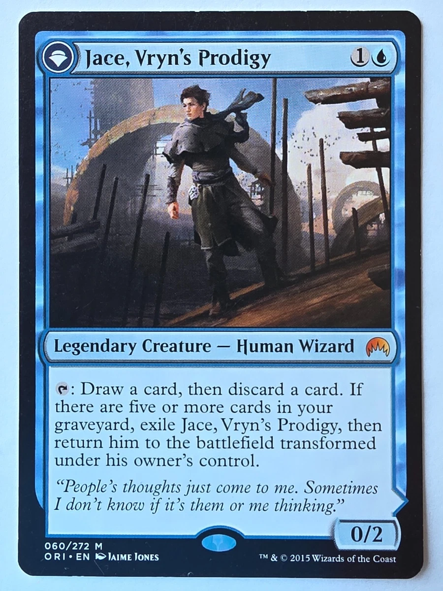 Jace Vryns Prodigy Magic: The Gathering Individual Trading Card