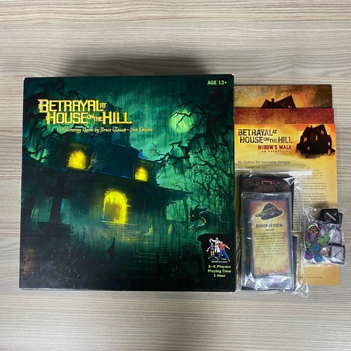 Betrayal Auf Haus On The Hill Strategie Spiel 2ND Edition Avalon Platte