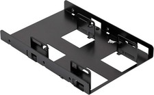 Corsair Dual SSD Solid State Mounting Bracket 3.5" CSSD-BRKT2 Black