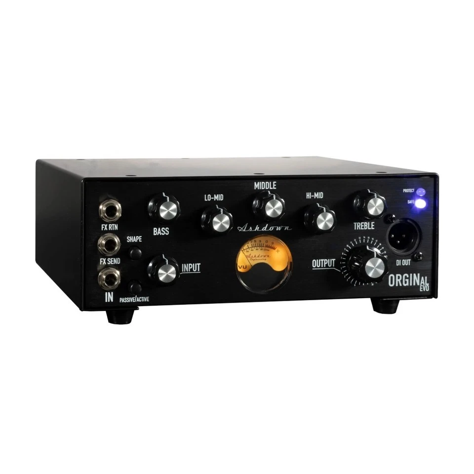 ASHDOWN OriginAL EVO 300 Mini 300w Bass Head Amplifier with 5-band EQ and DI - Image 3 of 4