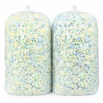 Welacer Sitzsack Nachfüller 4,5 kg, zerkleinerte Memory Foam Füllung, 10 Pfund/4,5 kg 