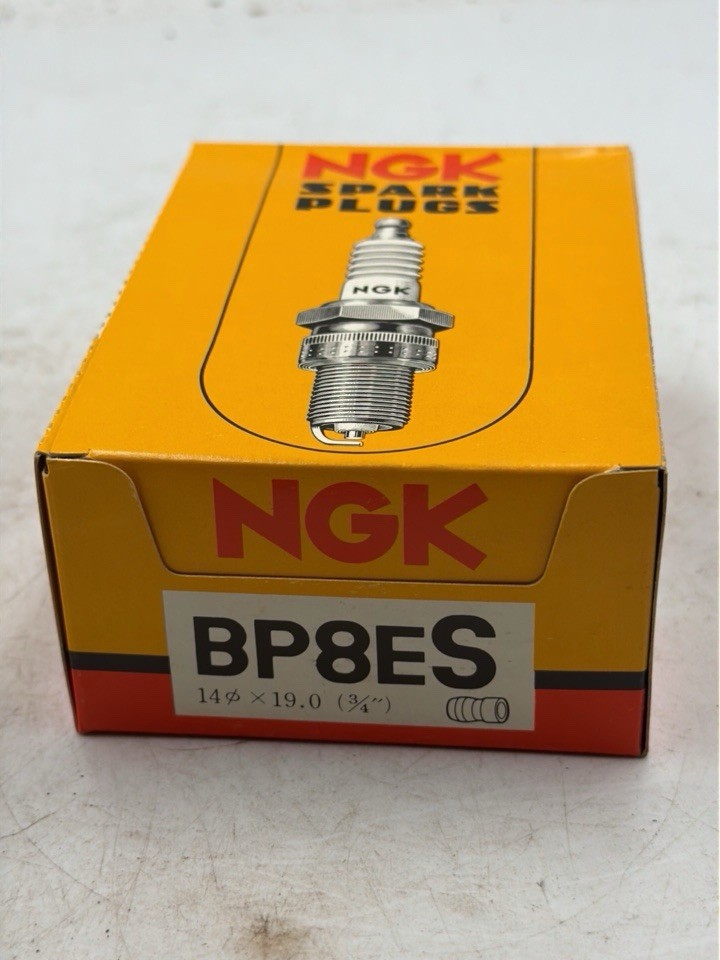 NGK BP8ES spark plug 14mm 3/4 copper core set 10 NEW