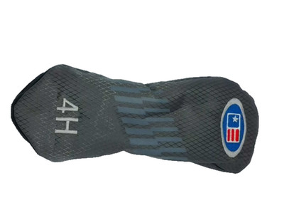 USKG WT-20s 4H Gray Hybrid Headcover - Preowned Condition Excellent