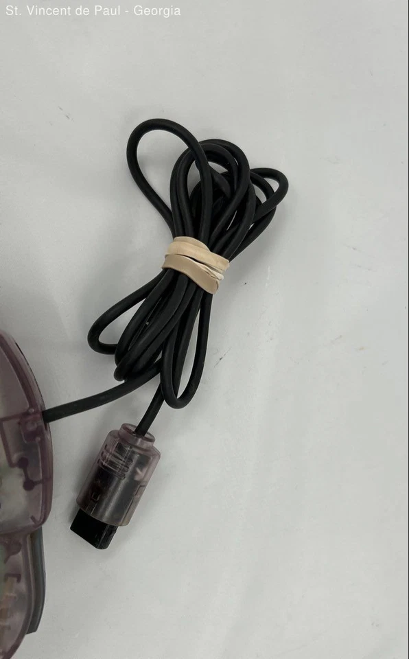 Nintendo 64 Controller Atomic Purple Clear Grape N64 OEM Authentic Tested Works - Image 3 of 4