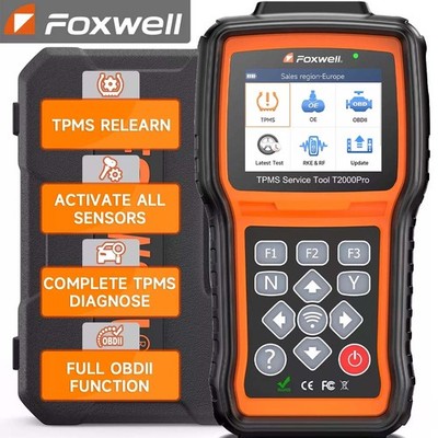 Foxwell T2000 Diagnosegerät Reifendruckkontrollsystem Auto TPMS RDKS Programmier