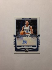 2024-25 Panini Donruss Optic - Signature Series Jazian Gortman RC Auto