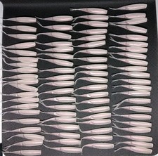 (82)6th Sense Crappie Shindo 2.2 Pearl White Unrealesed Fishing Plastics 