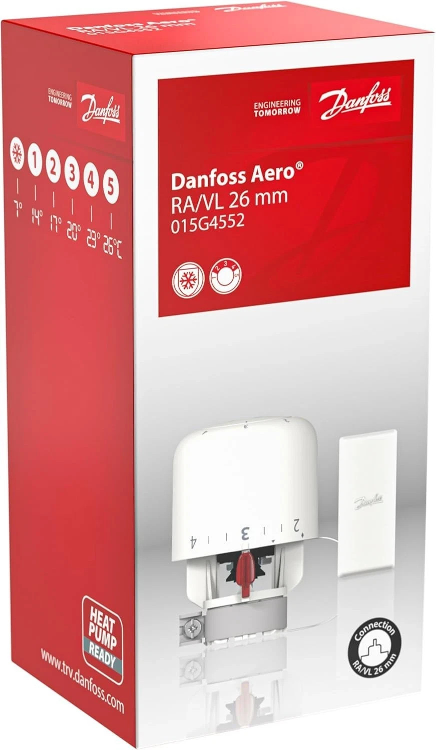 Danfoss  Aero RA/VL Thermostatkopf mit Fernfühler gasgefüllt
