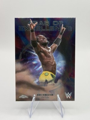 Kofi Kingston 2026 Topps Chrome WWE Eras Of Excellence #ERA-3 Trading Card
