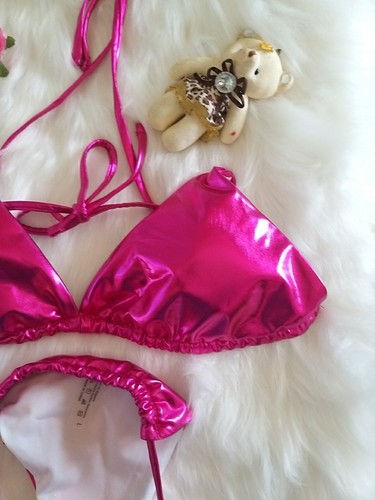 Bikini🩷 Metallica Stark glänzend/pink Neu Gr. 40-42L🩷 - Bild 7 von 8