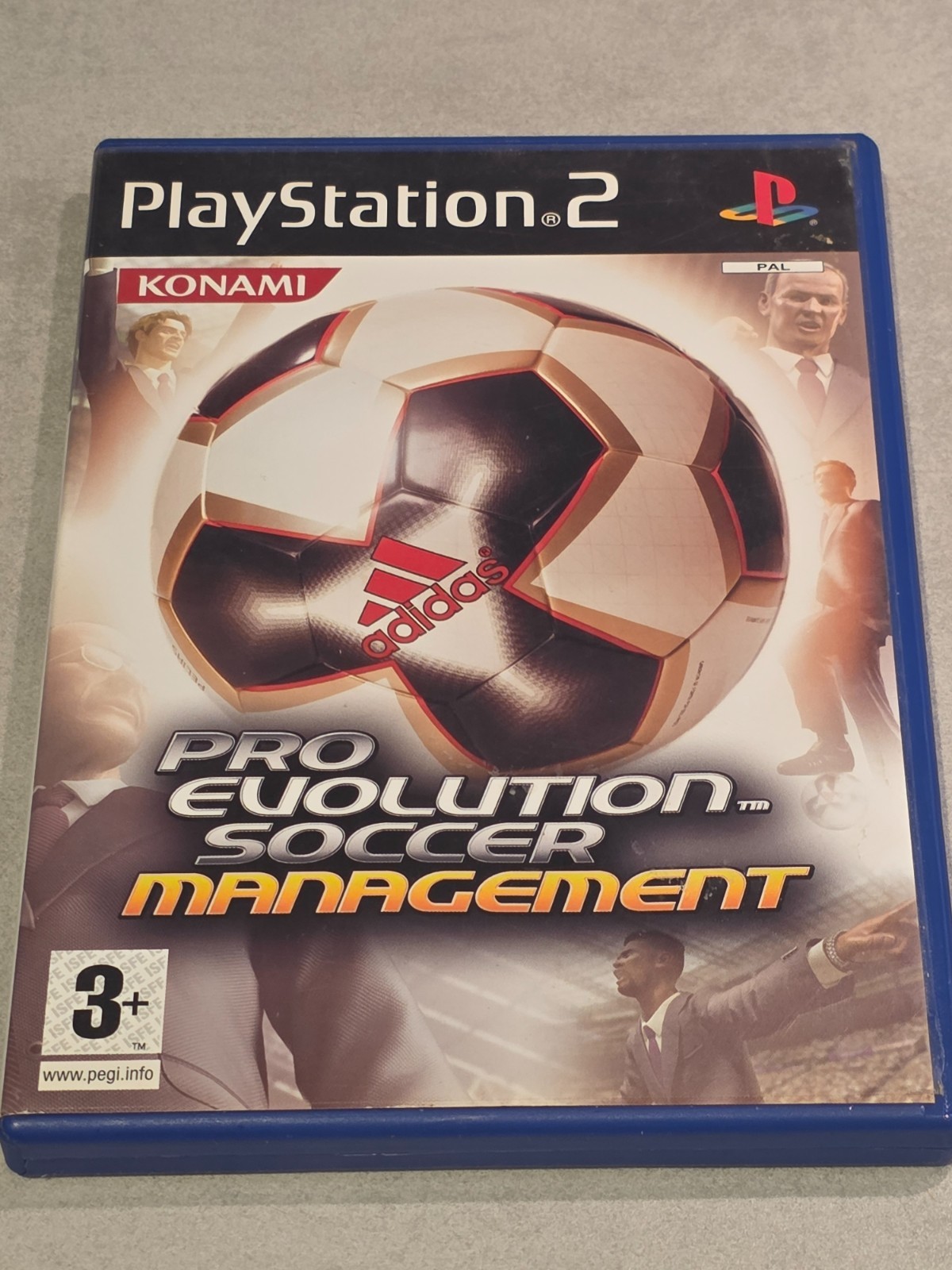 PES PRO EVOLUTION SOCCER MANAGEMENT SONY PS2 PLAYSTATION 2 SN
