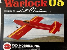 Aerotronics Warlock 05 Vintage RC Airplane Kit WS 32” 1/2 A Pylon Racer