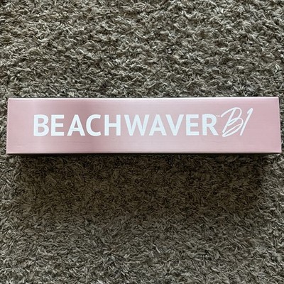 BEACHWAVER Co. B1 Rotating Curling Iron Midnight Rose Even Heat Distribution 1''
