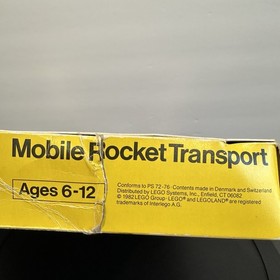 6950 LEGO Classic Space Set - Mobile Rocket Transport 100% complete w/box 1982