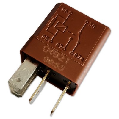 Mikrorelais 5-polig 12V Umschaltrelais Wechsler CO 10A 20A mit Diode KFZ MTA