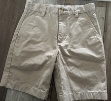 Vineyard Vines Boys Shorts Size 8 Adj Waist Khaki