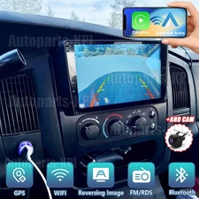 2-64G Radio for Dodge Ram 1500 2500 3500 02-05 GPS Navigation Android 15 Carplay