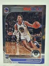 Jordan Poole 2019-20 Panini NBA Hoops Premium Stock Rookie #223 Warriors RC