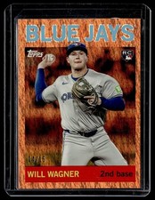 2025 ARCHIVES ORANGE HOT FOILBOARD /15 WILL WAGNER BLUE JAYS